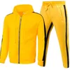 Tracksuits voor heren Spring Sportswear stuk Hoodie Pants Sports Pak Sweater Zipper kleding maat SXL G221011