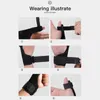 Suporte do pulso 2pcs Sport Thumbs Hands Hands Ajustável Protetor de suporte Brace Sleeve Protection Protect Fingers 2022