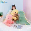 Dolls de pelúcia de 25-50cm Super macio adorável desenho de dinossauro Phoned Animal Dino Toy para crianças Baby Abrance Sleep Pillow Home Decor 221012