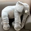 Poupées en peluche 60 cm 80 cm Hauteur Kawaii Éléphant Jouet Enfants Dormir Dos Coussin Mignon En Peluche Bébé Accompagner Cadeau De Noël 221012