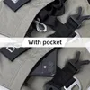 Dog Collars Reflective Harness Soft Nylon With Pockets Explosion-proof Rushing Outdoor Vest No Pull Breathable For Walk Dogs Small
