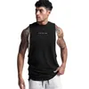 Roupas de ginástica verão homens de volta coração moda de tamanho solto cor sólida secagem rápida Exercício Roupas de fitness