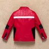 Jackets Boys Coat Kids Leather Children Spring Autumn Waterproof Windproof Hit Color Stitching Locomotive 221012