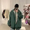 Herrenjacken Herrenjacken Herrenleder Faux Lamm Wolljacke Winter großer Samt dicker gepolsterter Mantel hübsches Licht oben koreanische Trend High Hip Hop 221111