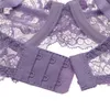 Bras Sets Ultra-thin underwear women's no sponge girl sexy lace big breasts show small lingerie ladies steel ring gather bra briefs sets T220907