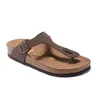 Hot Arizona Verão Sandália Cortiça Chinelo Sandálias Flip Flops Praia Atacado Mulheres Cor Mista Casual Slides Sapatos Plataforma Plana Sandálias Tamanho US 4-12