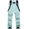 Ski -broek 2022ski Mannen en vrouwen Outdoor hoogwaardige winddichte waterdichte waterdichte warm paar sneeuwbroeken Winter Ski Snowboard Brand