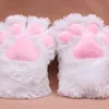 Articoli per feste Sexy La cameriera gatto madre gatti artigli guanti Accessori cosplay Guanti in peluche per costume anime