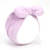 Chapeaux bébé fille chapeau pur coton né bébé turban crèche beanie têtes fs99