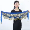 Stage Wear Belly Dance Hip Scarf Lady Belt Skirt Bellydance Tassel Sequins Waist Chain Wrap Adult Performance Accessories