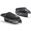 2 Pièces Capuchon de Couverture de Rétroviseur Noir de Carbone pour BENZ A B C E S CLA CLS GLK GLA Classe W176 W246 W204 W212 W218 X204 X176