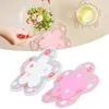 Table Mats Sakura 4.5in Heat Insulation Durable Nonslip PVC Elegant Style Drink Coasters For Cups Glasses Mat