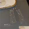 ペンダントペンダント1 PCS 925 Sterling Sier Earringsゴールドイヤリング