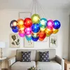 Chandeliers Creative Lamp Designer Chandelier Clothing Store Glass Ball Bubble Kitchen Farmhouse Dining Table Globe