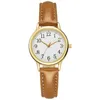 Women Wristwatches Life Waterproptop Quartz Rel￳gios finos f￡ceis de ler n￺meros ￡rabes de parto simples dial-dial ladrinhas assista a Montres de luxu