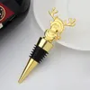 20PCS Christmas Santa Deer Bottle Stopper Xmas Party Shower Guest Return Gifts Holiday Keepsake Supplies Wine Stopper Kitchen Tool