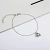 Anklets vintage flera lager f￶r kvinnor elefant sol h￤nge charms repkedja strand sommar fot ankel armband smycken