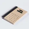 Creative Betterhill Multi-function Notebooks Solar Power Calculator Memo Notes Book Notepad Diary Writing Paper