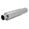 Exhaust Pipe High Hardness Universal Straight Through Strong Round Single Chamber Mufflers For Car