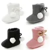 Bottes nouveau bébé fille garçons chaussures d'hiver solide mode enfant en bas âge premiers marcheurs enfant Y2210