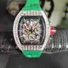 Luxury Mens Mechanical Watch Man Watches Fashion Casual Sport Multi-function Calendar Silicone Military Wrist Swiss Movement Wristwatches