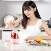 Juicers Cute Home USB Electric Student Multi-Function Fruit Small Charging Mini Portable Blender Single Auger Juicer Orange