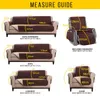 Tampas de cadeira Sofá seccional Cover resistência à água Couch Slipcover Protector PET Anti-Slip for Living Room