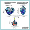 핀 브로치 맞춤형 브로치 빙하 병 고래 웨이브 모양 에나멜 핀 패션 배지 남자 여자 가방 매력 보석류 액세서리 DHZQL