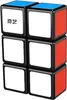 Cubes magiques 1x2x3 Cube jouets Base noire brillante jouet vitesse Puzzle jeu Intelligent