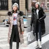 Women's Down Parkas New Winter Warm Outerwear Large Size Female Shiny Padded Jacket Hooded Fur Collar Parka Overcoat Womens Long Down Cotton Coat T221011