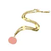 Women Designer Necklace Bracelets Earrings Rings Jewelry Set Pink Gold Fashion Mens Necklaces Bracelet Earring Ring Letter G Jewellery 2210121D