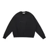 Selto de moletom de capuz masculino feminino Capuz de moletom Black Crewneck Camise