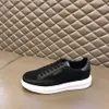 Zapatos de diseño de lujo de primera calidad Zapatillas casuales Piel de becerro transpirable con suela de goma adornada con flores Deportes de seda blanca US38-45 MKJKKK00002