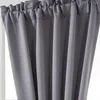 Gardin 1 Panel Blackout French Door Soft Fabric Rod Pocket For Window Drapery inklusive bonusjusterbar tieback