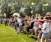 بقعة المياه القنابل البالون مذهلة الأطفال لعبة Water War Game اللوازم الأطفال الصيفية الصيفية في الهواء الطلق شاطئ لعب الحفلة 1 حفنة من 37 كرات ZM1012