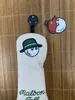 Inne produkty golfowe Beige Color Fisherman Hats Golf Club Driver Fairway Woods Hybrid UT Putter i Mallet Putter Cover Golf C5000093