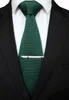 Bow Ties Gusleson moda eğlence erkekleri 8cm renkli örgü kravat kırmızı yeşil düz renk dokuma tasarım düğün hediyesi