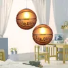 Lampade a sospensione novità per bambini Luci da letto Bambini Basketball Basket Basket Basket Room Funishture Modern Cine Decoration