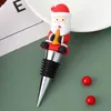 20st 7 Styles Santa Bottle Stopper Xmas Party Dusch G￤st￥terv￤nd g￥vor Holiday Keepsake Supplies Wine Stopper Kitchen Tool