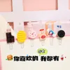 PCs/pacote criativo Sweet Small Snacks Mechanical Gel Ink cane