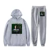 Erkek Hoodies Paulo Londra Merch 2d Sweatshirts Rekreasyonel Sweatpants Sport Suit Erkek ve Kadın Setleri