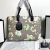 Femmes Shopping Bag Patchwork Couleur Voyage Sacs Fourre-Tout Double Face Sacs À Bandoulière Mode Fleurs Oiseaux Peau De Vachette Véritable Pochette En Cuir Grande Capacité Paquet