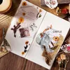 Gift Wrap 1pc Dry Flower Series Stickers Plant Creative Materials DIY Decorative Stationary Supplies Scrapbooking Craft Standard