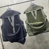 Coletes masculinos de pedra de designer jaquetas de bolso ilha jaqueta parkas manga longa emblemas de zíper homens camiseta casaco casual blusão bordado camisas masculinas casacos