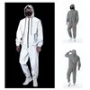 Herrspårsparker Parklees Herr Reflektiv huva jacka Suit New Night Sports Fluorescen Tracksuit Hip Hop Harajuku Dance Ropa Hombre G221011