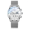 Relojes de pulsera Relojes de lujo para hombres Reloj de acero inoxidable Hombre de negocios Hombre de cuarzo Reloj simple Reloj Relogio Masculino Reloj271S