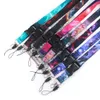 별이 빛나는 밤하늘 휴대 전화 끈 스트랩 키 체인 스타 성운을위한 키 체인 스타 성운 ID Bagde Holder Neck Strap Keycord 웨빙 리본 DIY 행으로 밧줄 DHL