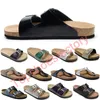 Hot Arizona Verão Sandália Cortiça Chinelo Sandálias Flip Flops Praia Atacado Mulheres Cor Mista Casual Slides Sapatos Plataforma Plana Sandálias Tamanho US 4-12