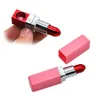 Acess￳rios para tubos de fuma￧a Dispon￭vel Shisha Vape caneta Metal Herb Pipes Lipstick Style 84mm de comprimento de alum￭nio e tubos de abs