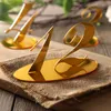 10pcs Wedding Table Numbers decoration for Wedding centerpieces Gold Mirror Acrylic Signs Reception number decor standing 20092919302L